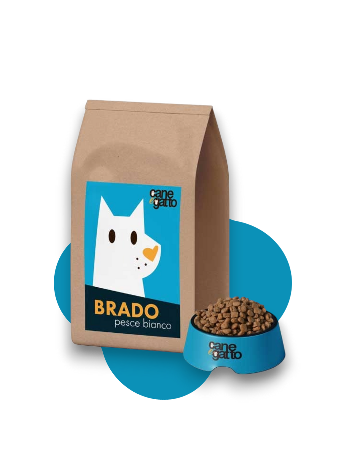Brado Pesce Bianco – Croccantini Grain Free per Cani
