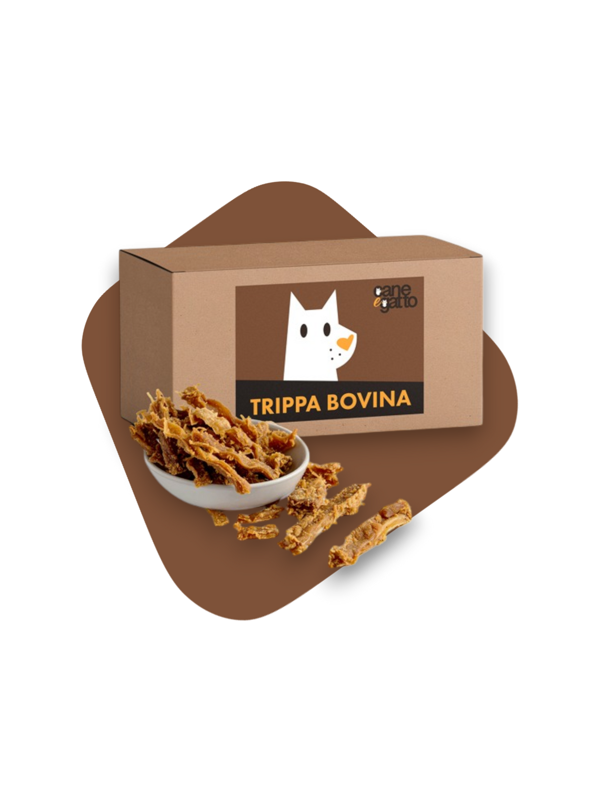 Trippa Bovina Essiccata per Cani